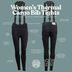 Women’s Detachable Thermal Cargo Bib Tights