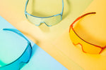 A.P.E. Optics Vega Evo Cycling Sunglasses (Matte Translucent Orange w/ Flame Lens)