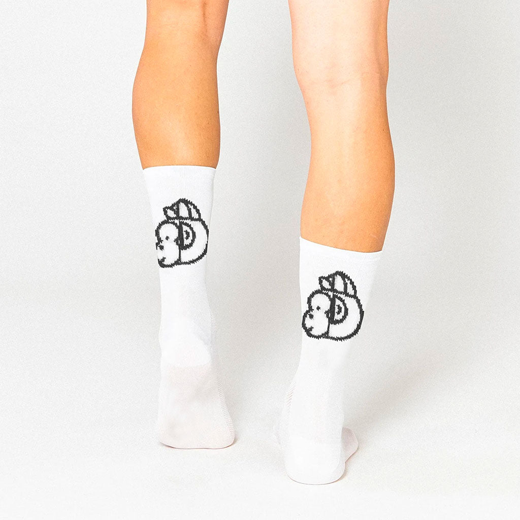 Chimpeur High Top Socks (White)