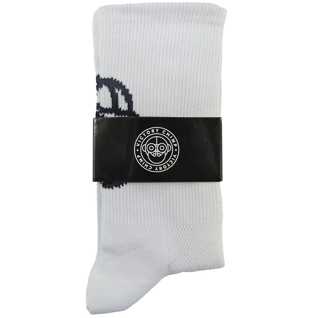 Chimpeur High Top Socks (White)