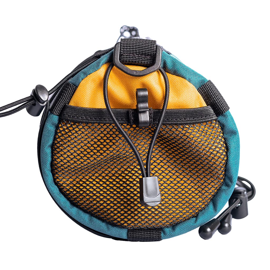 Out There Bar Bag (Teal &amp; Ochre)