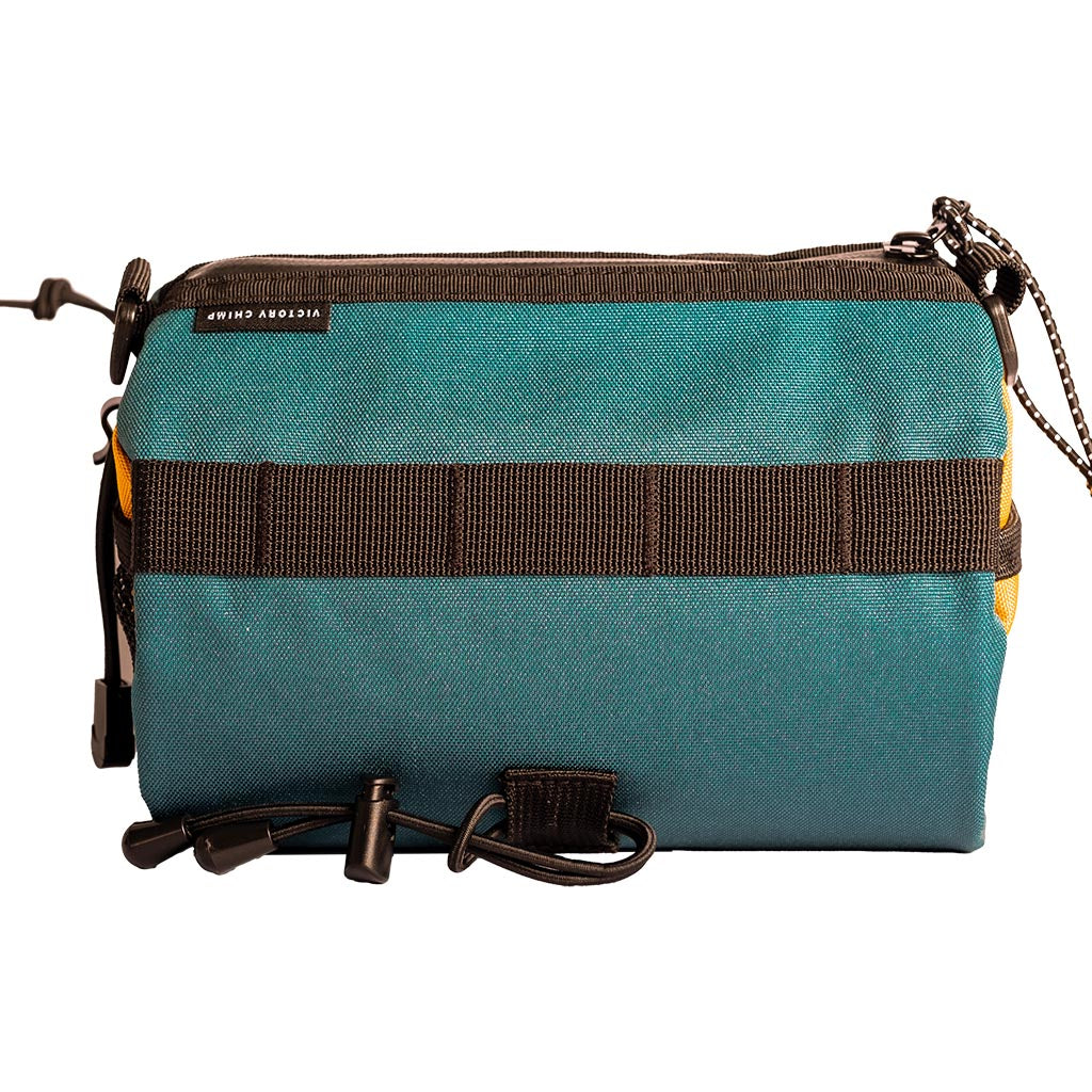 Out There Bar Bag (Teal &amp; Ochre)