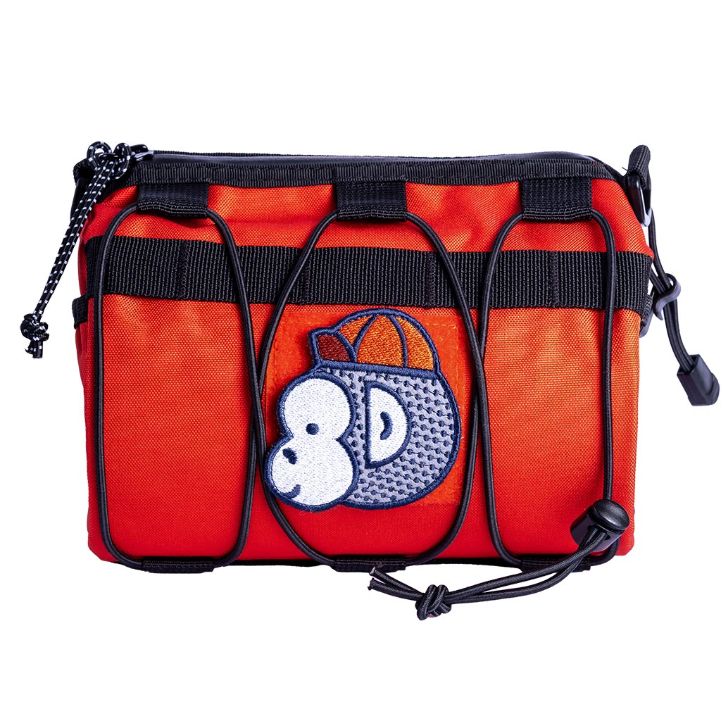 Out There Bar Bag (Flame Red/Orange)