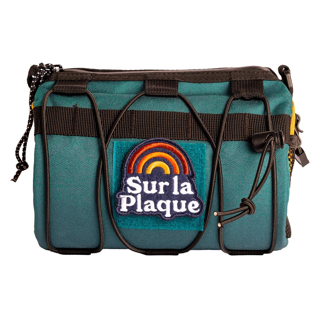 Out There Bar Bag (Teal &amp; Ochre)