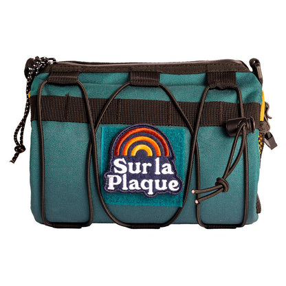 Out There Bar Bag (Teal &amp; Ochre)