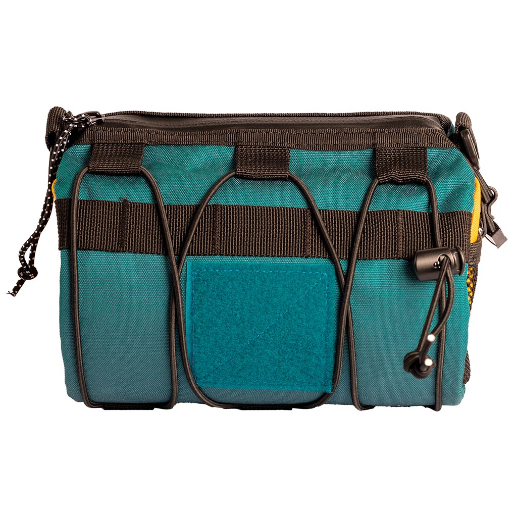 Out There Bar Bag (Teal &amp; Ochre)