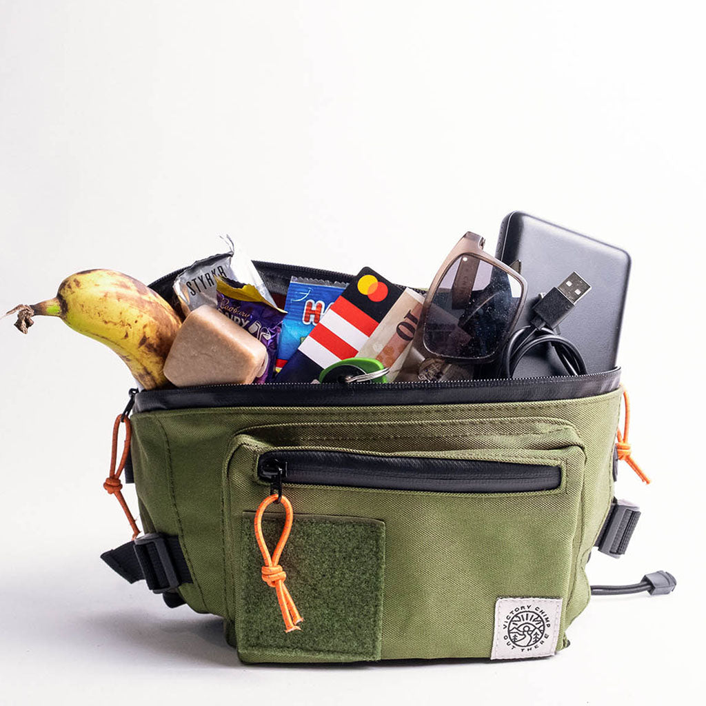 Out There Hip Pack/Sling Bag (Olive Green)