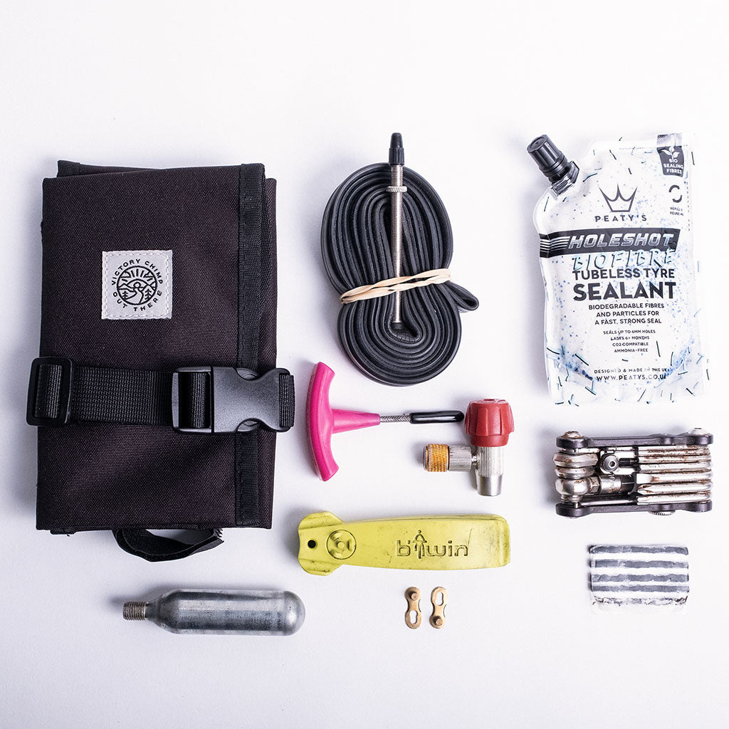 Out There Saddle Tool Roll (Black)