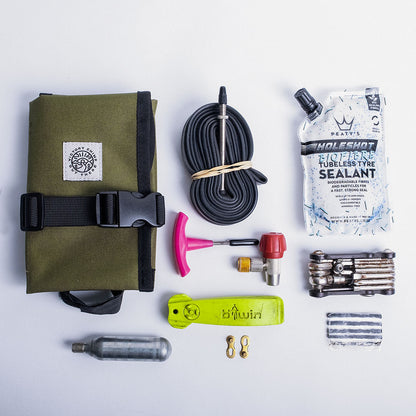 Out There Saddle Tool Roll (Olive)