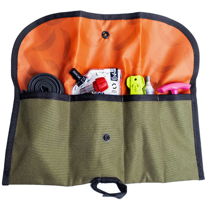 Out There Saddle Tool Roll (Olive)