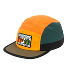 Out There 5 Panel Trail Cap - Sunlit Forest
