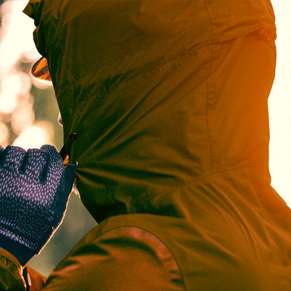 Out There Unisex Packable Rain Jacket (Rust)
