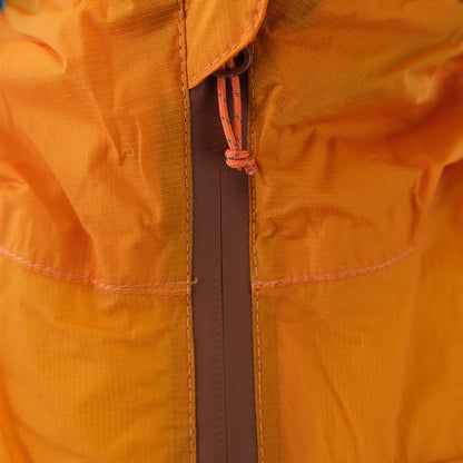 Out There Unisex Packable Rain Jacket (Rust)
