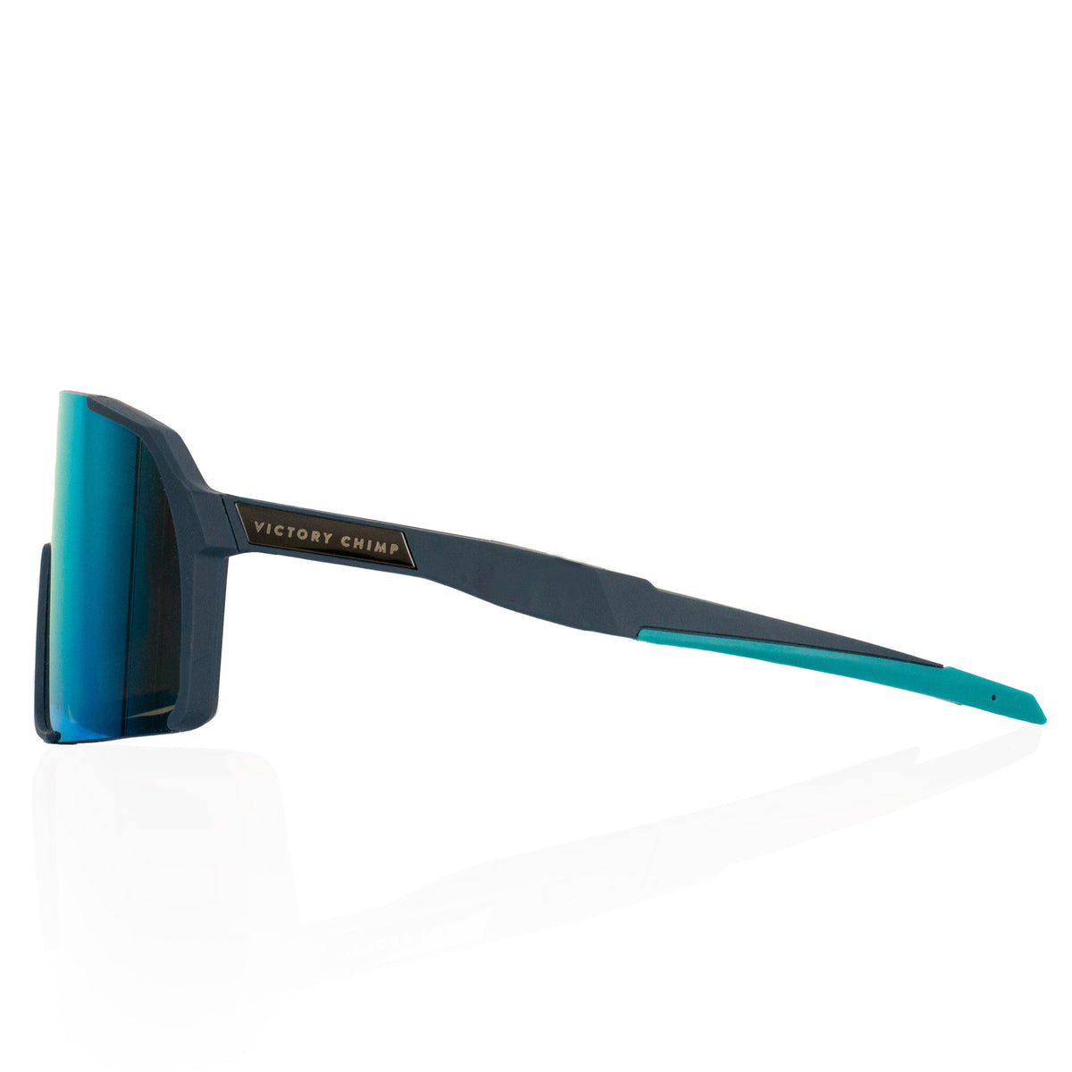 A.P.E. Optics Vega Evo Sunglasses (Matte Navy w/ Ice Blue Lens)