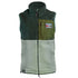 Out There Recycled Sherpa Fleece Gilet (Forest/Pistachio)