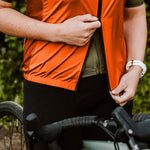 Men's Signature Packable Gilet (Orange)