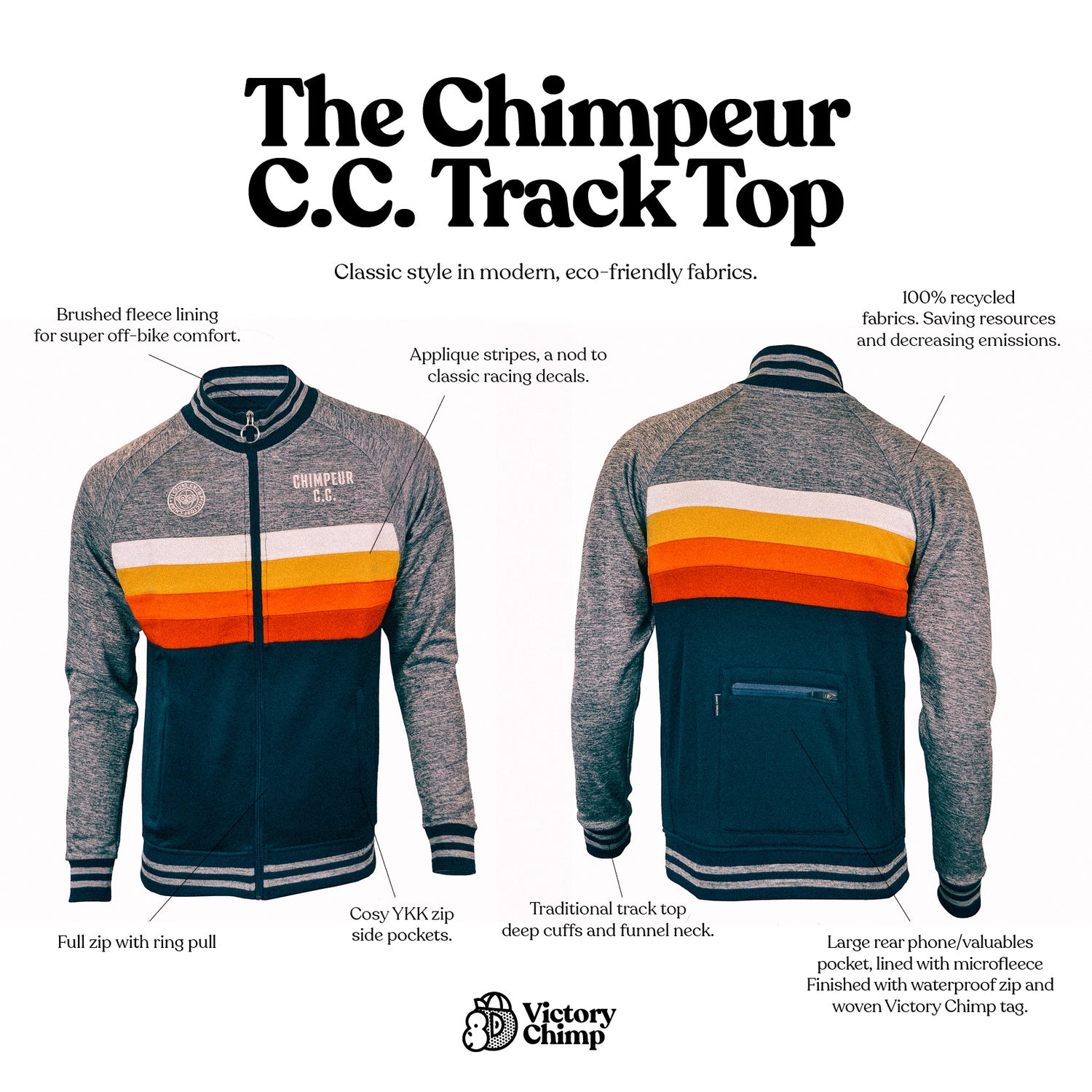 Chimpeur CC Full Zip Track Top