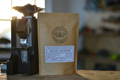 Victory Chimp Coffee + Enamel Mug Bundle (Gravel Grinder Blend) - Victory Chimp
