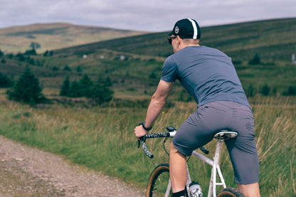Out There Unisex Gravel Cycling Shorts (Grey)