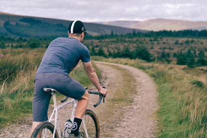 Out There Unisex Gravel Cycling Shorts V2 (Slate)