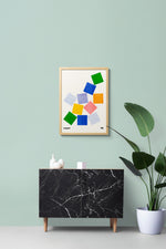 Maillots Moderne Series: Mapei '96 Cycling Art Print