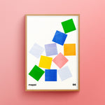 Maillots Moderne Series: Mapei '96 Cycling Art Print
