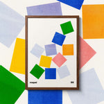 Maillots Moderne Series: Mapei '96 Cycling Art Print