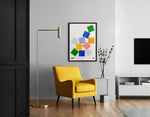 Maillots Moderne Series: Mapei '96 Cycling Art Print