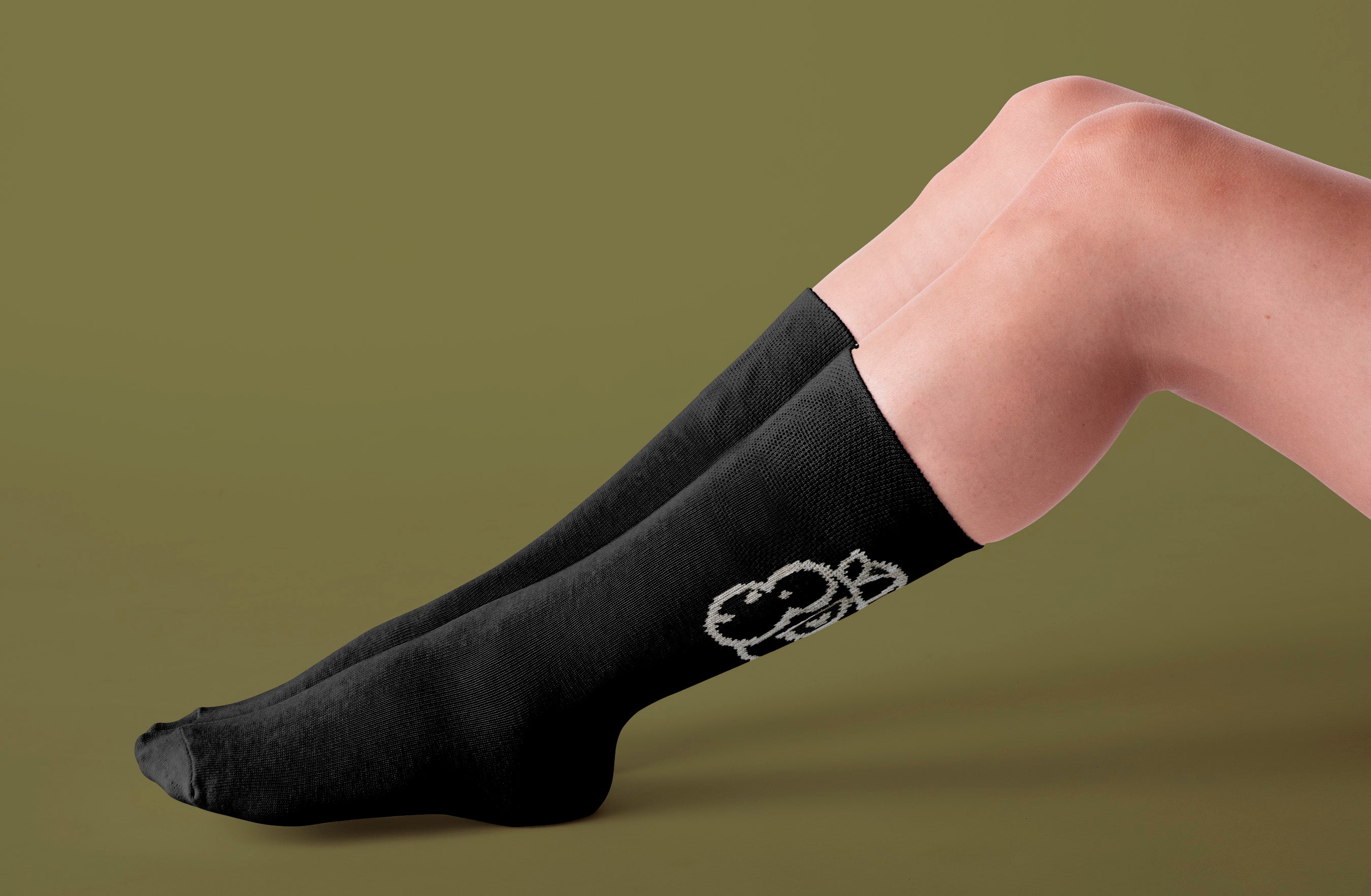 Chimpeur Merino Wool Winter Socks (Black)