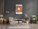 Maillots Moderne Series: Miko Mercier '81 Cycling Art Print