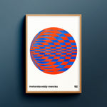 Maillots Moderne Series: Motorola Eddy Merckx '92 Cycling Art Print