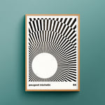 Maillots Moderne Series: Peugeot Michelin '84 Cycling Art Print
