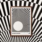 Maillots Moderne Series: Peugeot Michelin '84 Cycling Art Print