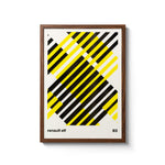Maillots Moderne Series: Renault Elf '83 Cycling Art Print