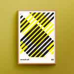 Maillots Moderne Series: Renault Elf '83 Cycling Art Print