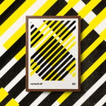 Maillots Moderne Series: Renault Elf '83 Cycling Art Print