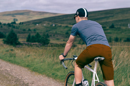 Out There Unisex Gravel Cycling Shorts V2 (Rust)