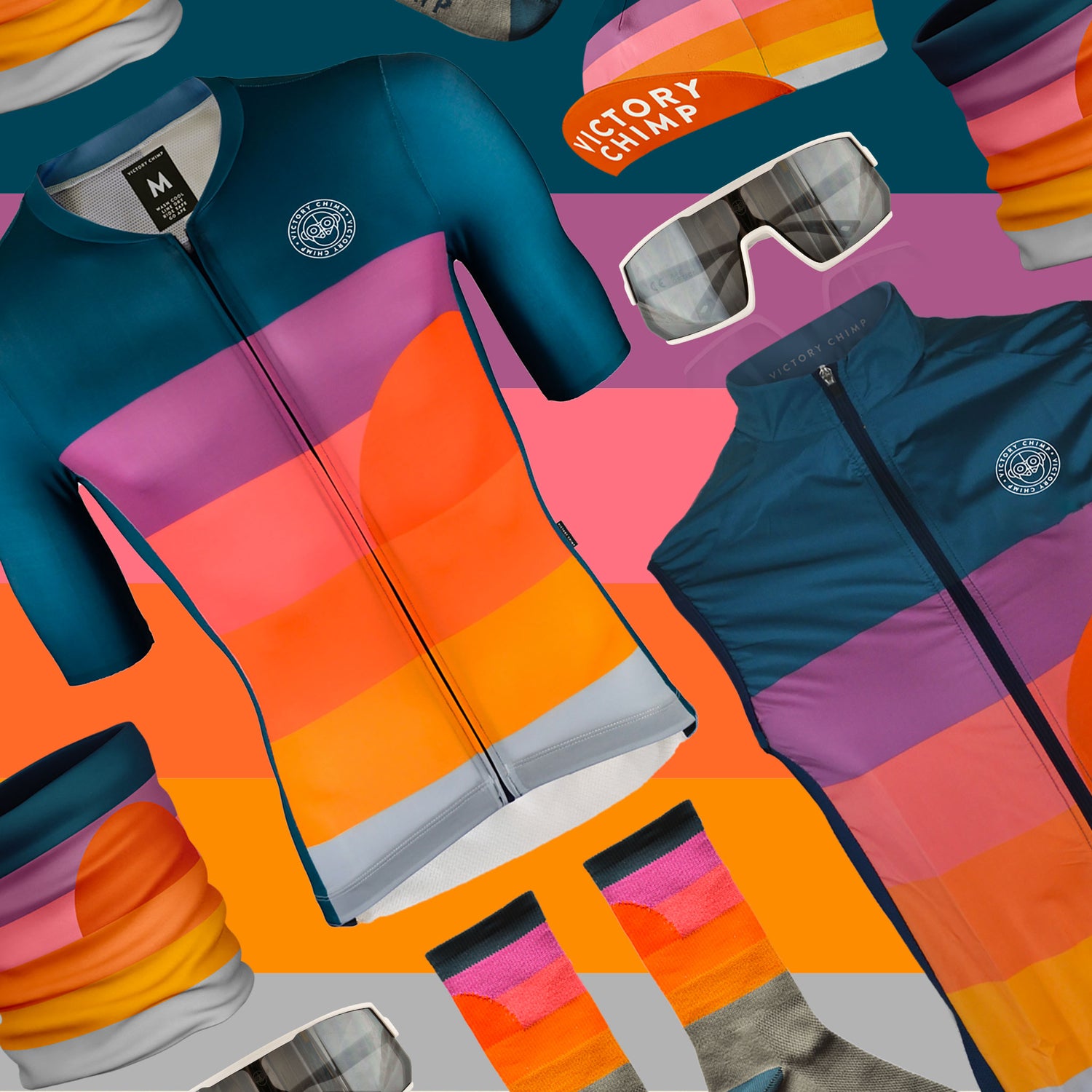 Out There LS Trail Shirt 2 Sunset