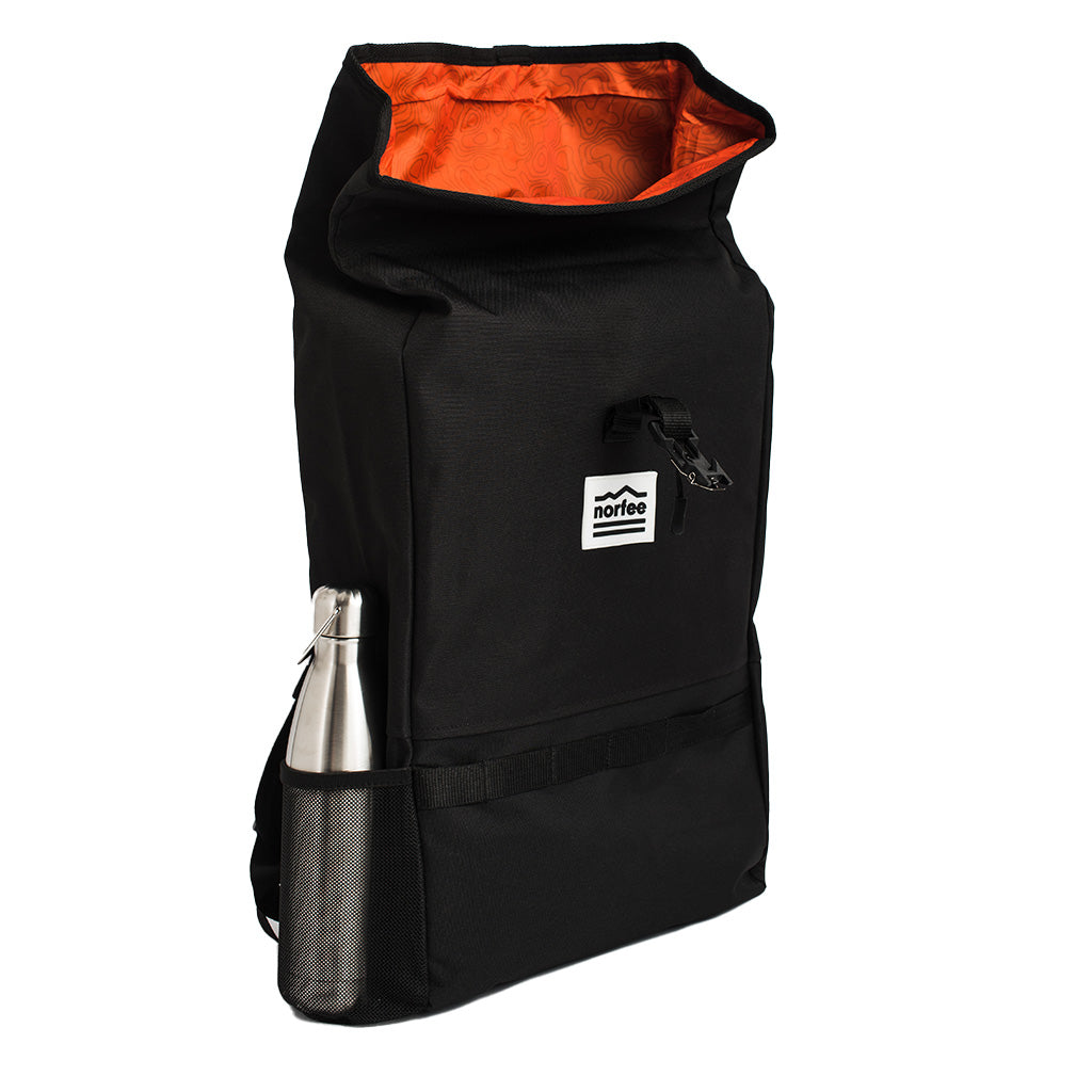 Norfee Industries HAZ Roll Top Backpack (Black)