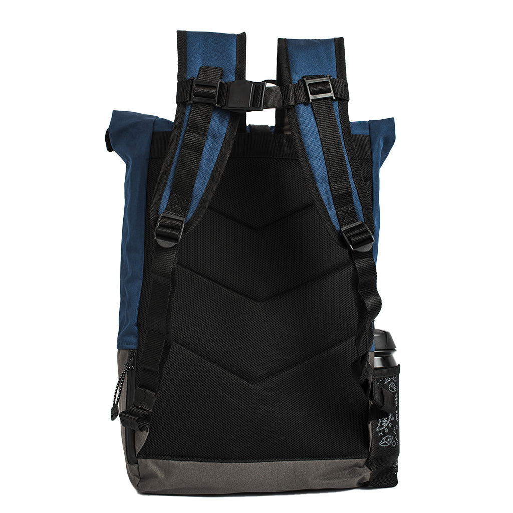 Norfee Industries HAZ Roll Top Backpack (Cobalt/Stone)