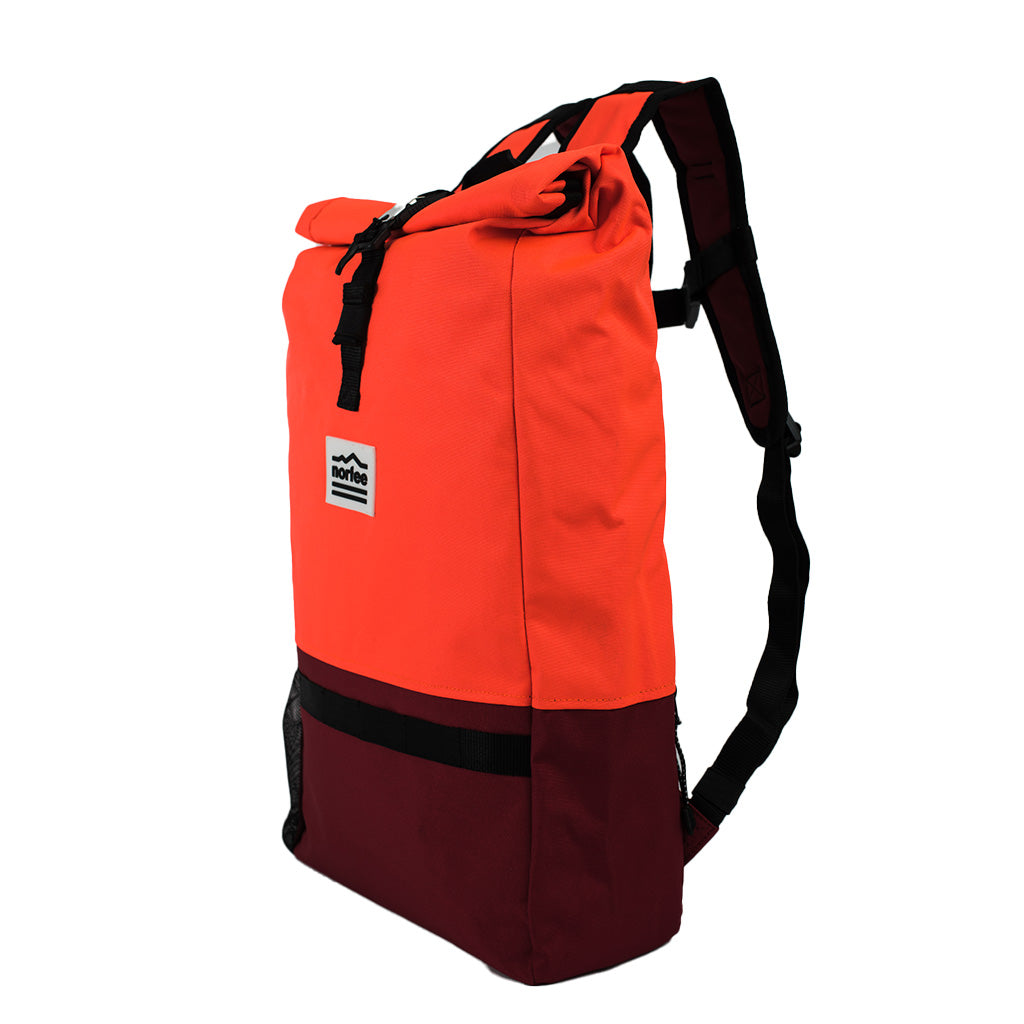 Norfee Industries HAZ Roll Top Backpack (Flame/Wine)