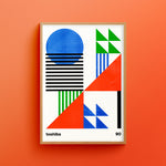 Maillots Moderne Series: Toshiba '90 Cycling Art Print