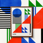 Maillots Moderne Series: Toshiba '90 Cycling Art Print
