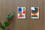 Maillots Moderne Series: Toshiba '90 Cycling Art Print